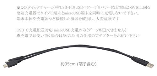 USB二又ケーブル 3