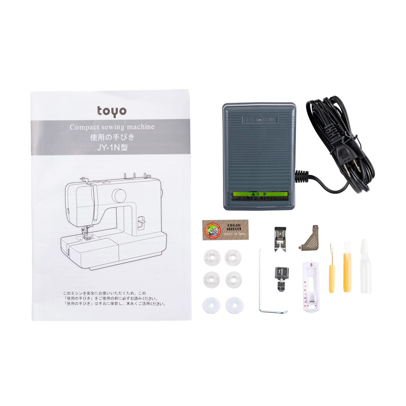 東洋精器工業 トーヨー 電動ミシン JY-1NR / JY-1NFを検証レビュー