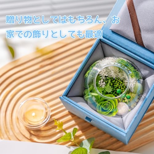 プリザーブドフラワー キャンドルホルダー 5