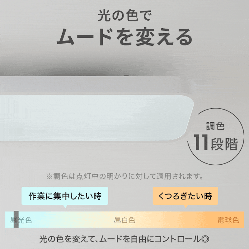 長方形LEDシーリングライト 6