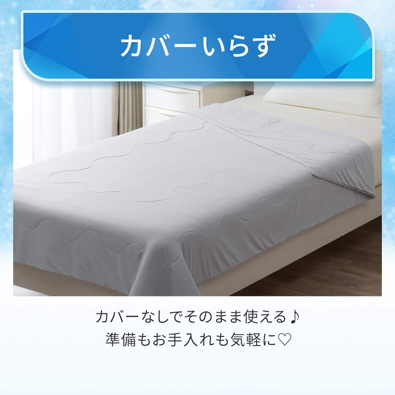 カバーのいらない冷感薄掛ふとん 2