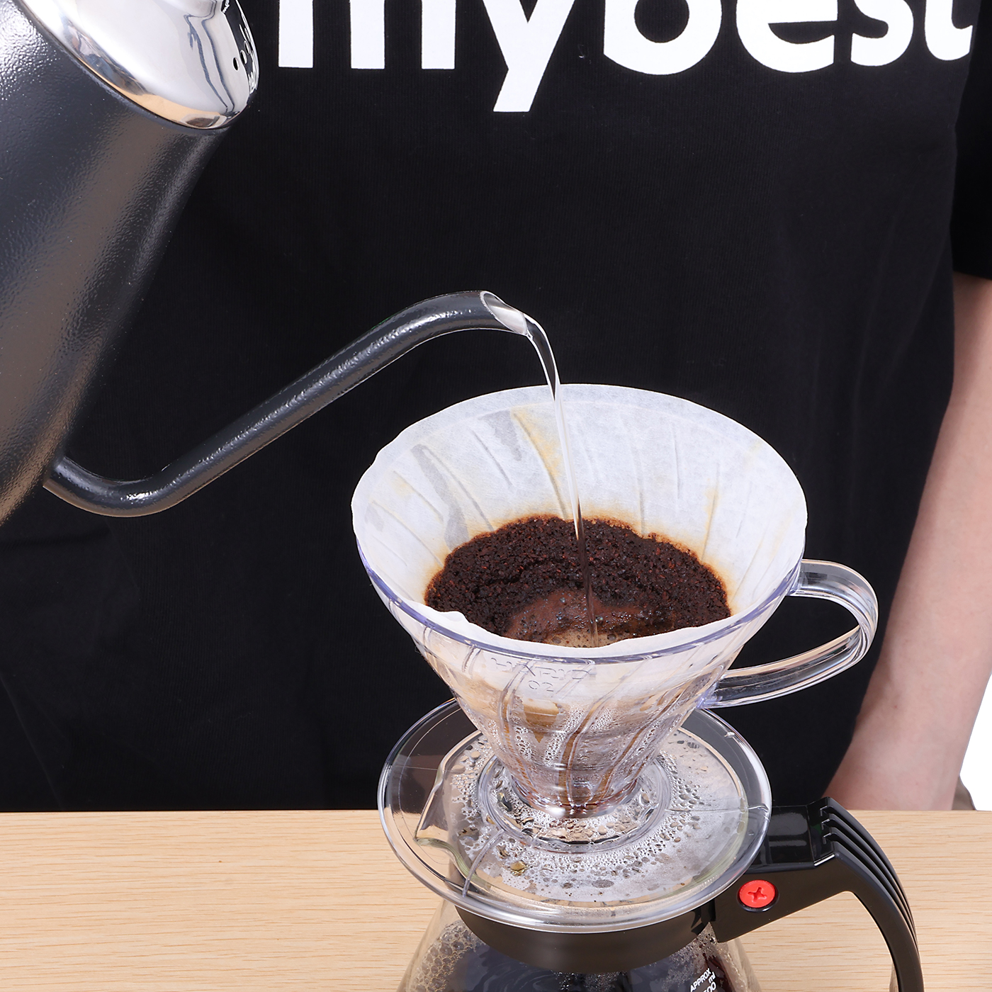 温度設定機能付き電気カフェケトル 8