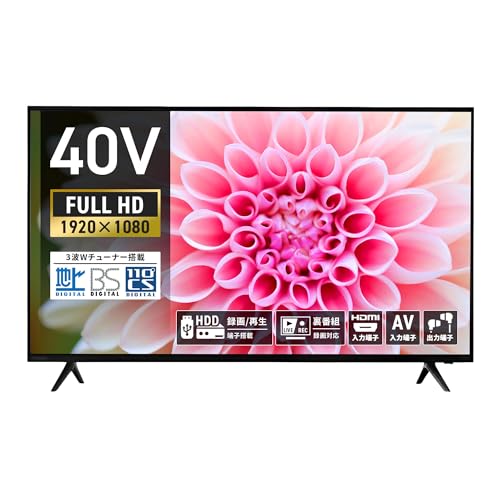 東京Deco 液晶テレビ TDP-d021-OMW40D10-03を検証レビュー！4K