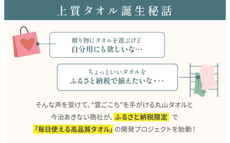 上質バスタオル 2枚セット 3