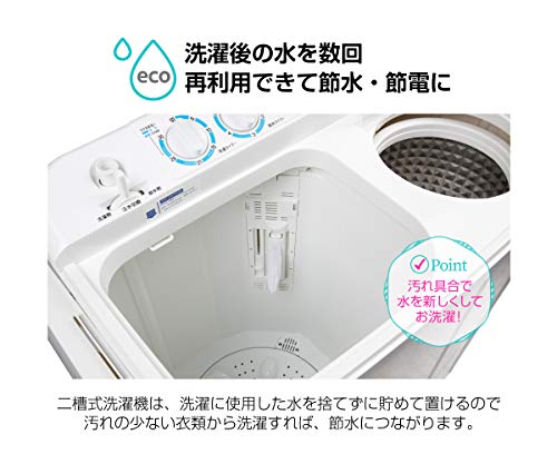 二槽式洗濯機 3