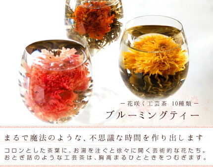 工芸茶詰め合わせ10種セット 2
