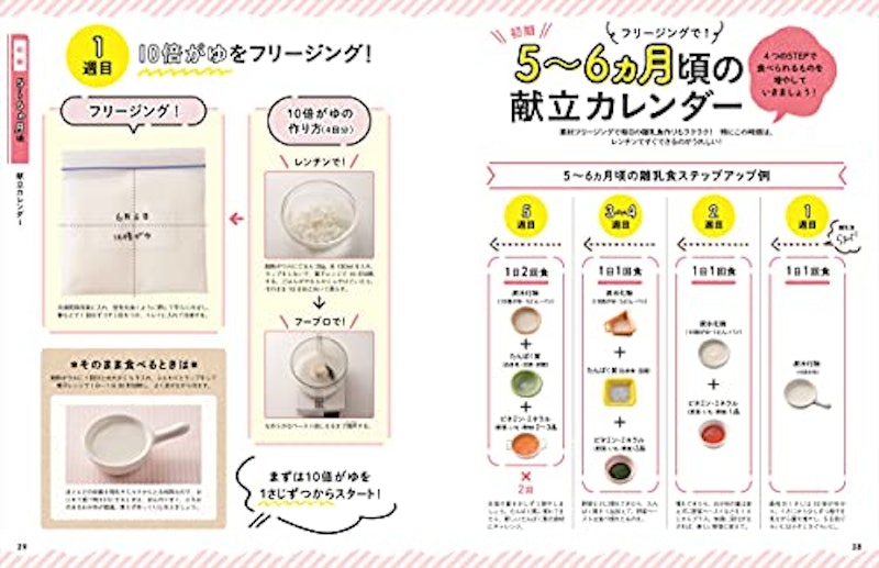 1週間まとめて作りおき かんたん!フリージング離乳食 3
