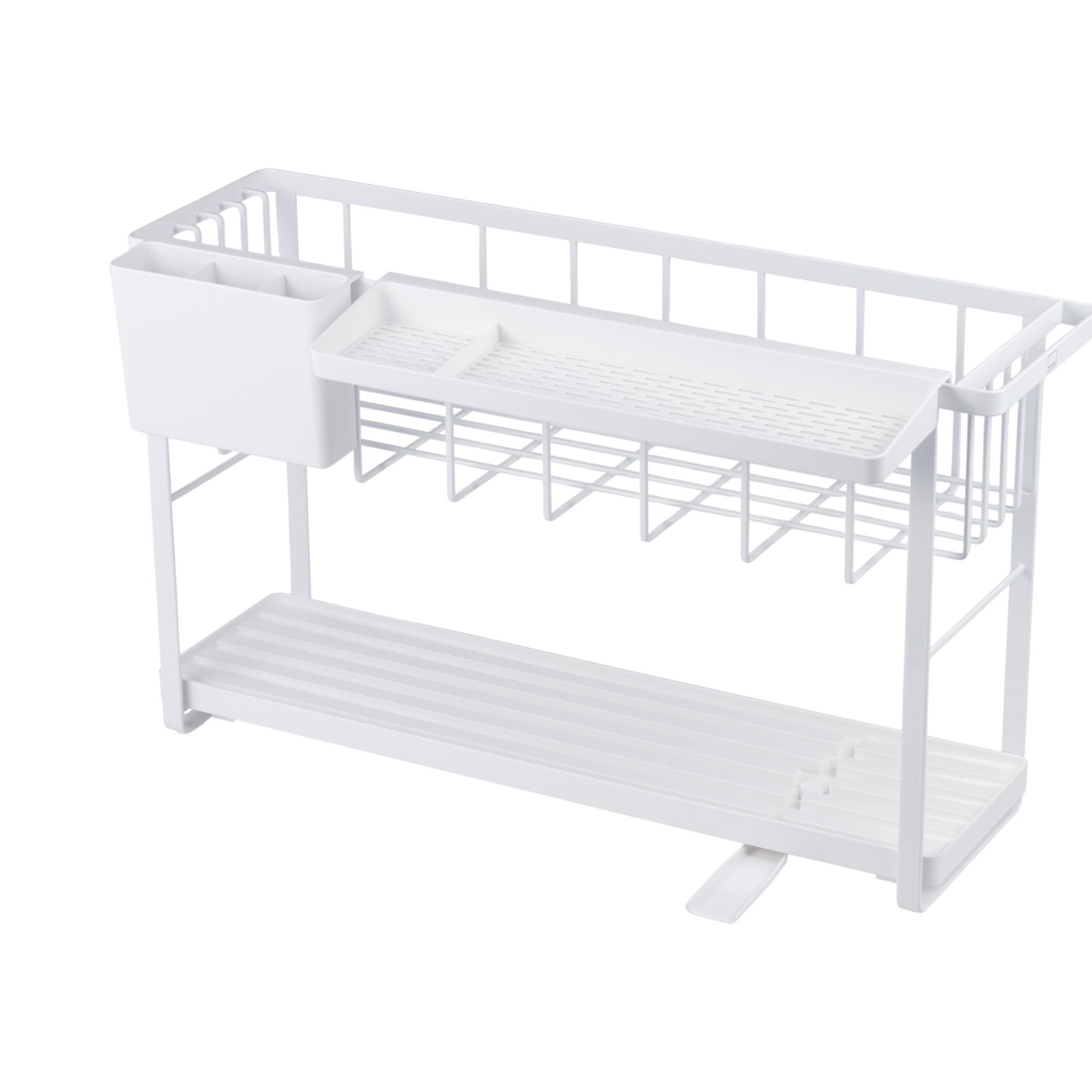 山崎実業 スリムスリーウェイ 水切りワイヤーバスケット 2段をレビュー