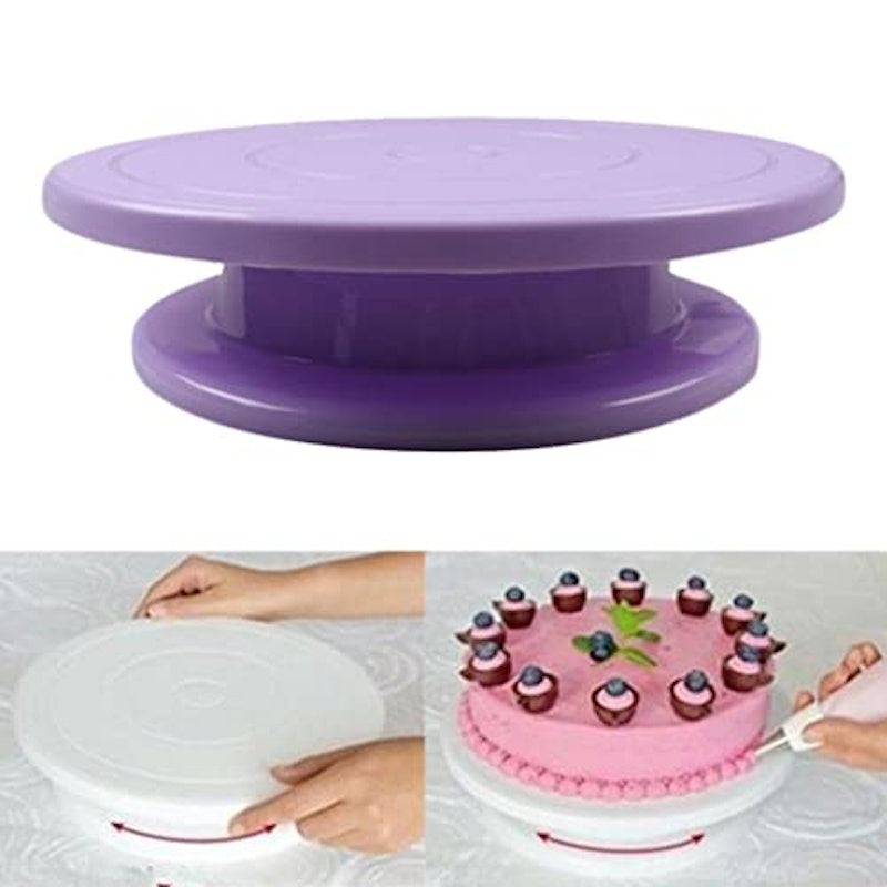 ケーキ回転台 4