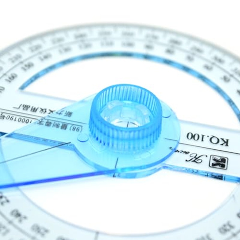 360度角度測定円分度器 7