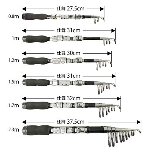 振出式コンパクトロッド 7