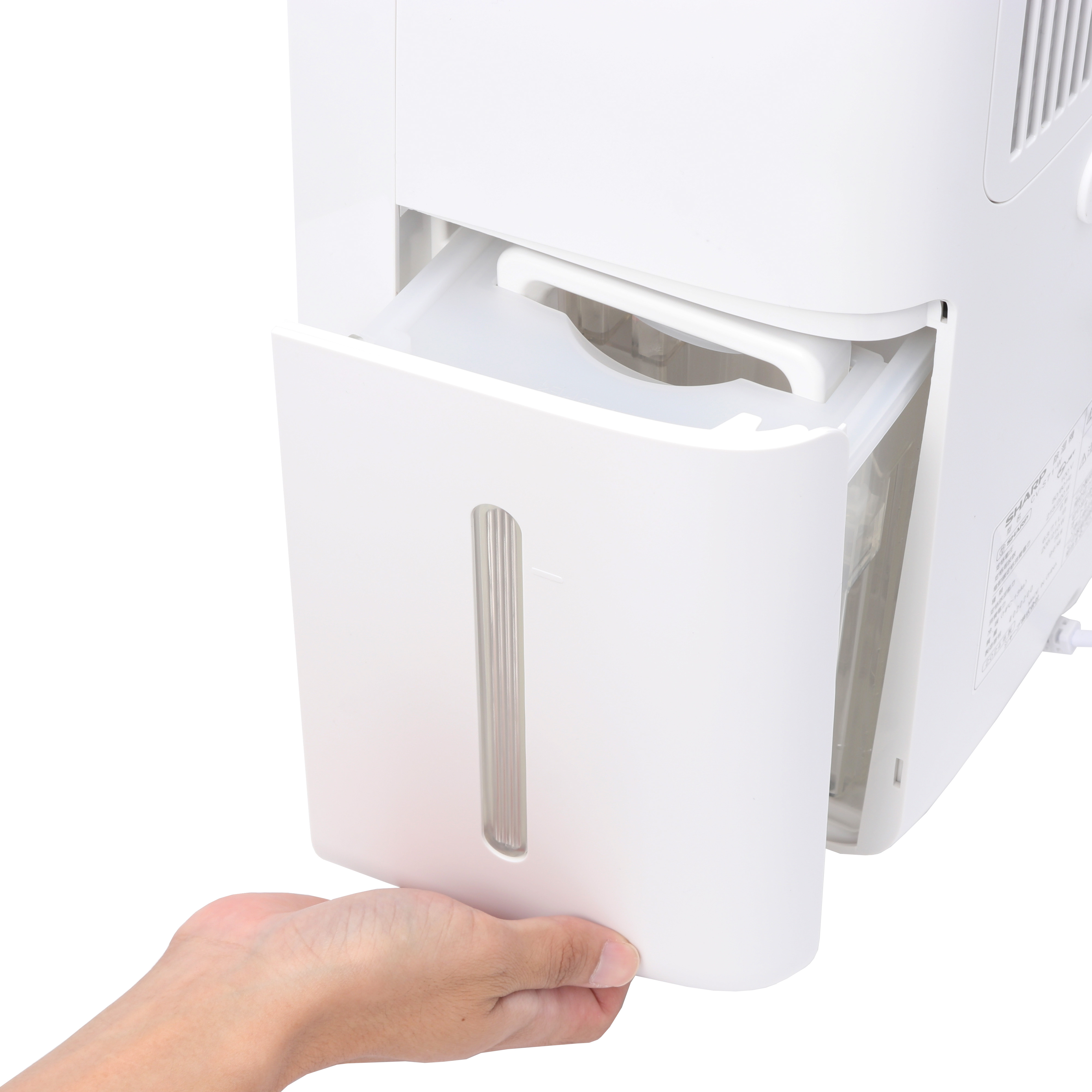 シャープ衣類乾燥除湿機「CV-Ｇ71Ｗ」 CV-G71-W 衣類乾燥除湿機 ホワイト系 [木造9畳まで /鉄筋18畳