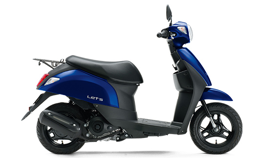 レッツ2オートバイバイク車体スクーター商談中ニャンコさん