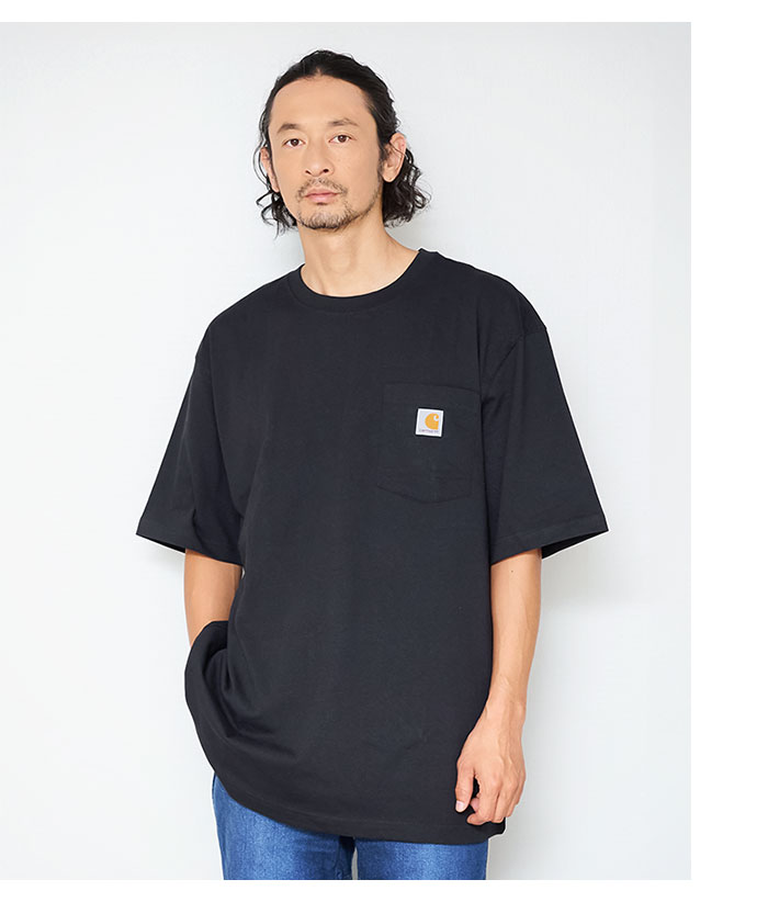  ルーズフィット ヘビーウェイト ポケットTシャツ 5