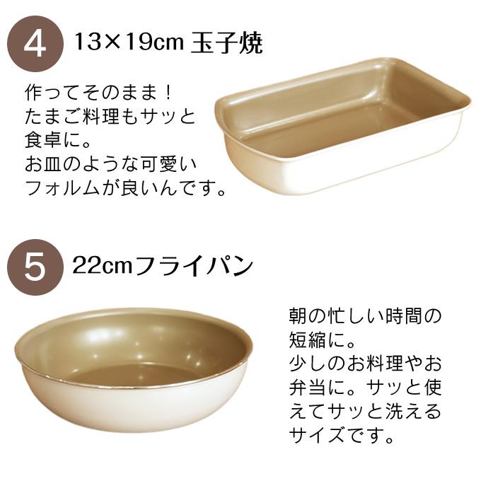 エクリティ限定フライパン8点セット 6