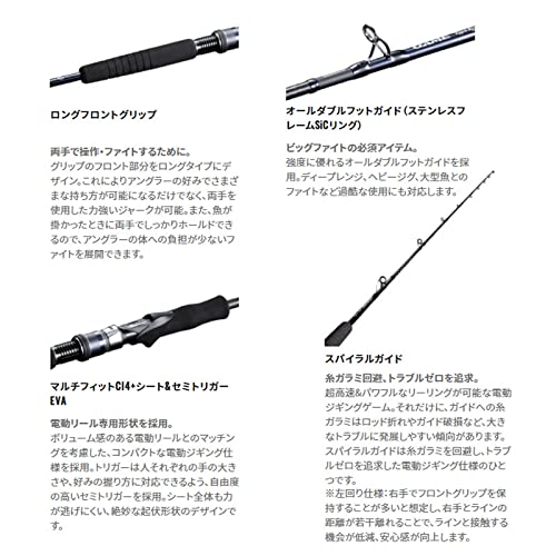 アメリカでの販売 シマノ オシアej B63 6 スパイラルガイド ダブルフットガイド 電動ジギング 1万円スタートします Www Technosteel Cl