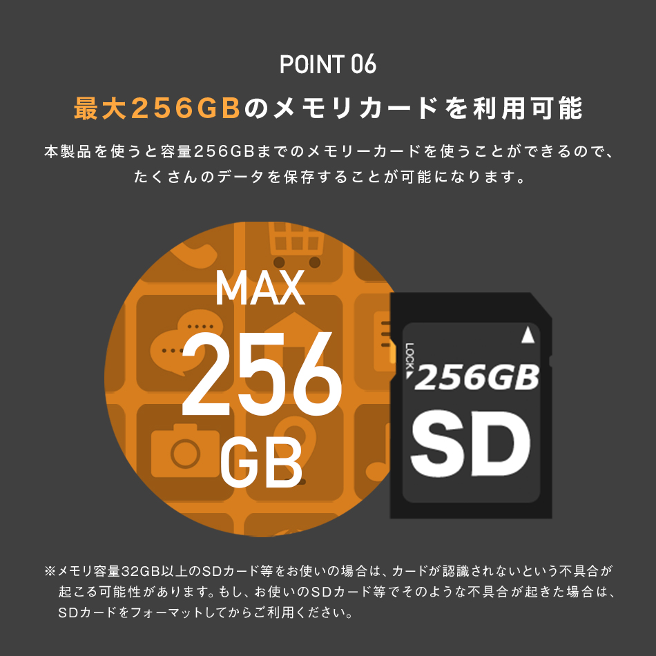 SDカードリーダー 4in1 8
