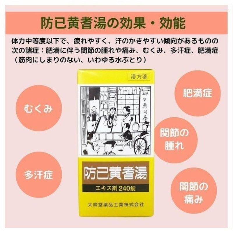 防已黄耆湯 1