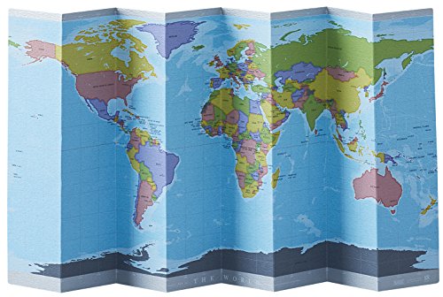 自立式世界地図 1