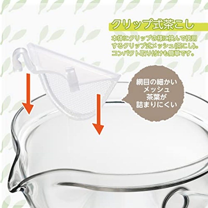 クリア急須 4