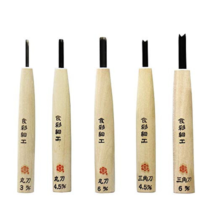 食彩細工専用彫刻刀 5本組 1