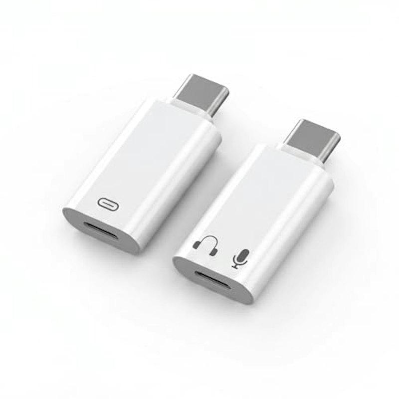Lightningイヤホン変換アダプター Type-C用 1