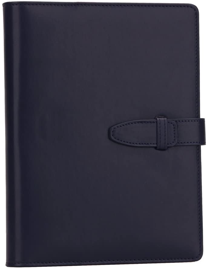 ハンドメイド】本革 B6手帳・ノートカバー ワニ型押し ブラック 黒