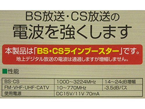 屋内用ラインブースター 3
