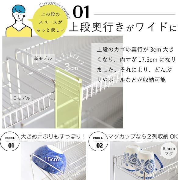 シンクに渡せる水切りラック 2