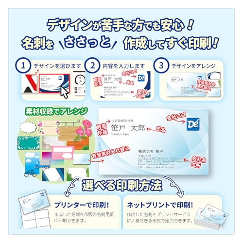  ささっと名刺作成2 スマートパッケージ版 3