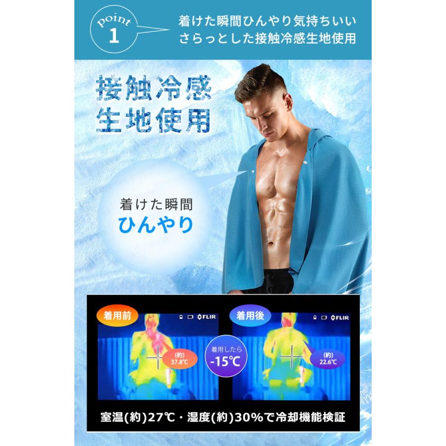 冷感ポンチョ 2