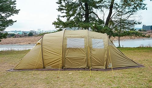 Reisa 6 Beige tent With Brown Skirt 2
