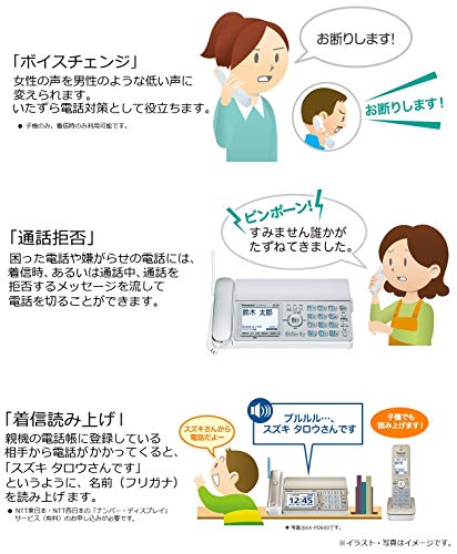 デジタルコードレスFAX 子機1台付き 5