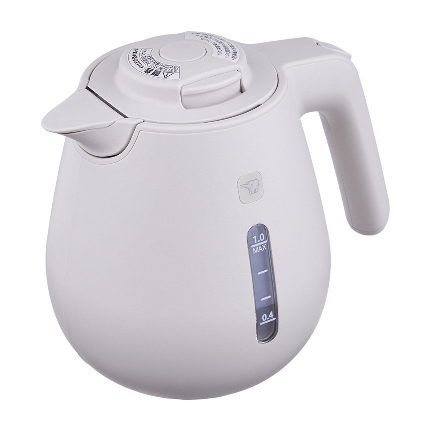 象印 電気ケトル 0.8L 沸騰後1時間90℃保温 アイボリー CK-AJ08-CB 象印 電気ケトル 0.8L 沸騰後1時間90℃保温 アイボリー CK-AJ08-CB