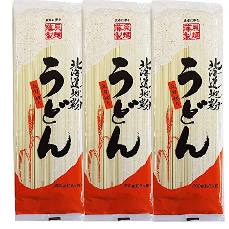 北海道地粉 丸刃切りうどん 1