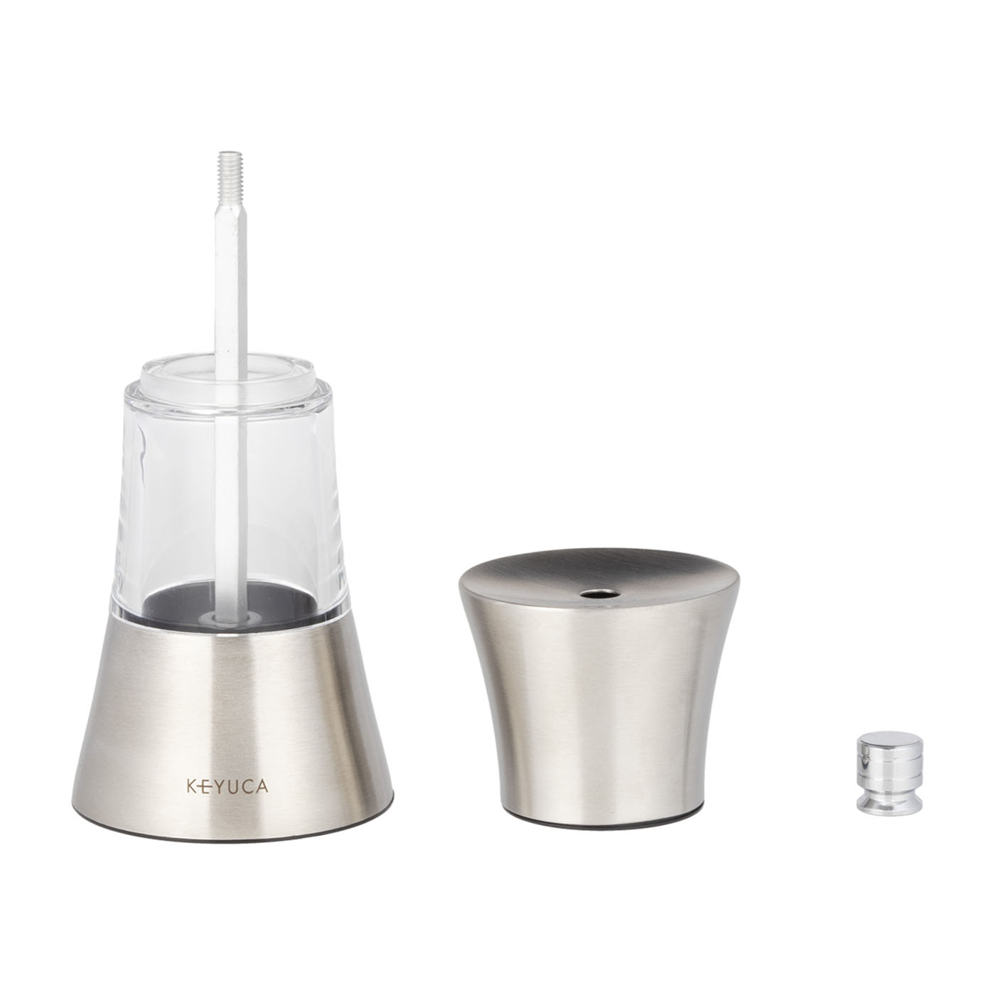 河淳 KEYUCA ステンレス ソルト＆ペッパーミル 4401083を検証レビュー