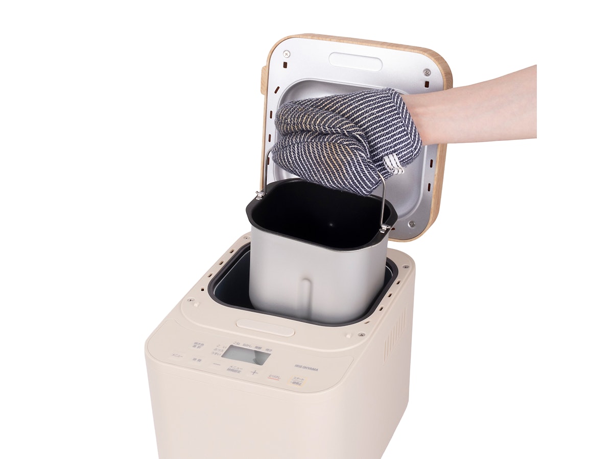 るんるん】IRIS OHYAMA ホームベーカリー IBM-010 コンパクト るんるん】IRIS OHYAMA ホームベーカリー IBM-010 コンパクト