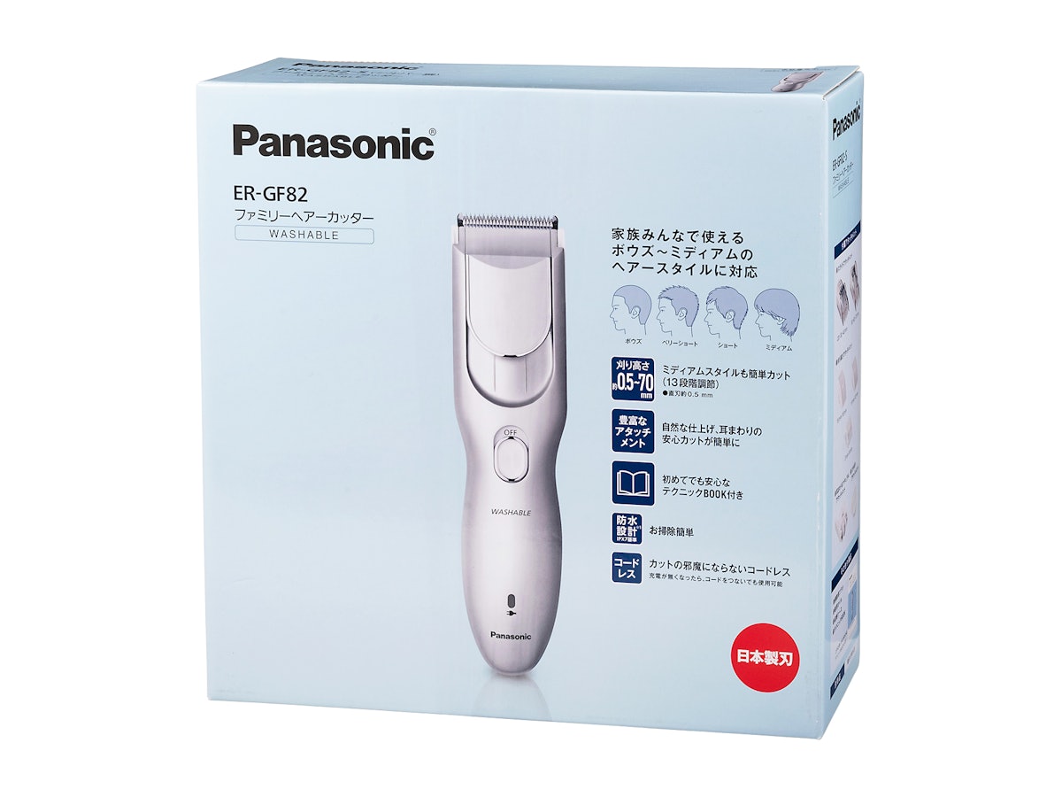 パナソニック ファミリーヘアーカッター ER-GF82-Sを検証レビュー パナソニック ファミリーヘアーカッター ER-GF82-Sを検証レビュー