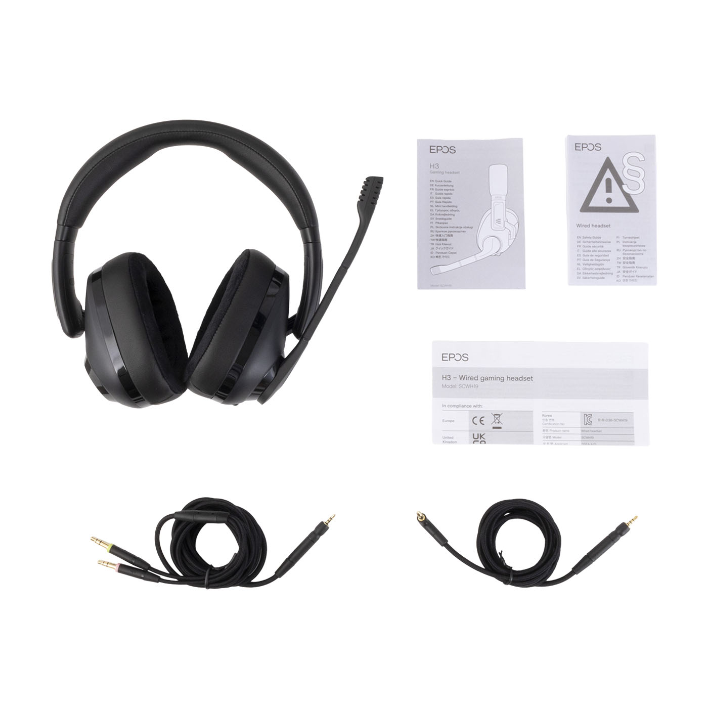 EPOS H3 ヘッドセット 有線 密閉型 ホワイト マイク付 Amazon.co.jp: EPOS H3 ゲーミングヘッドセット 有線 密閉型