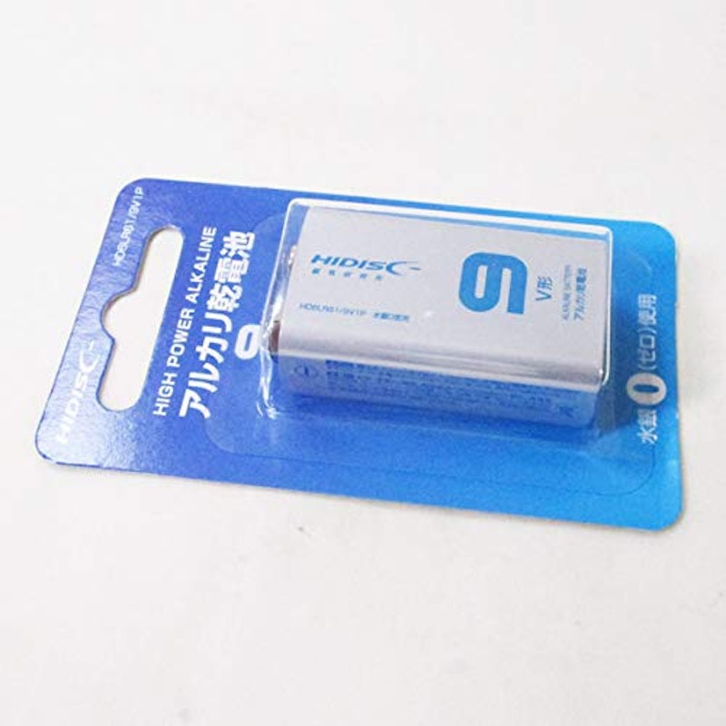 アルカリ乾電池 9V形 2