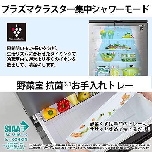 457L 6ドア冷蔵庫 4