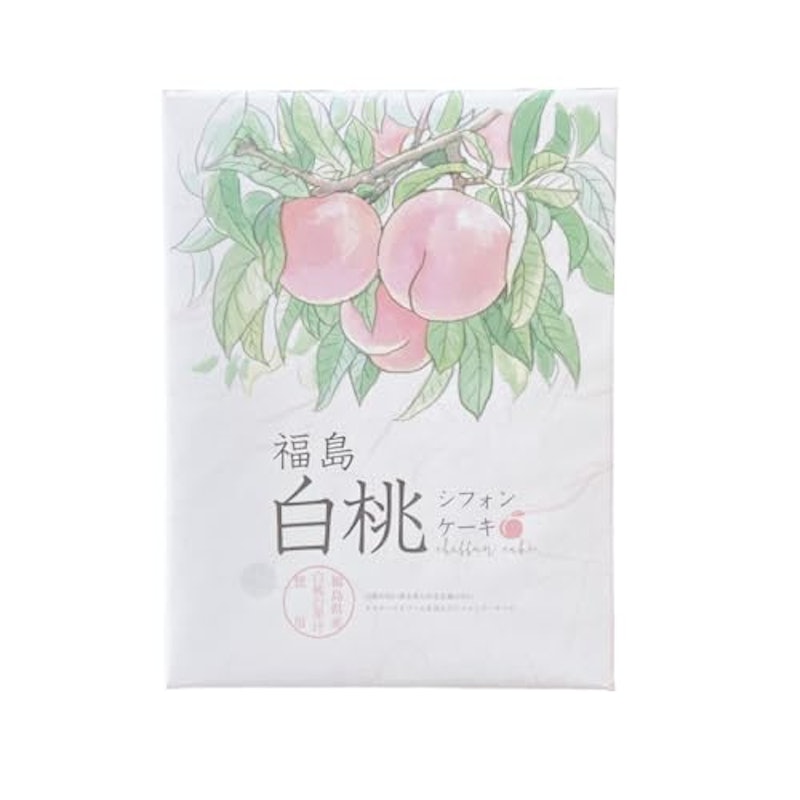 福島白桃シフォンケーキ 1