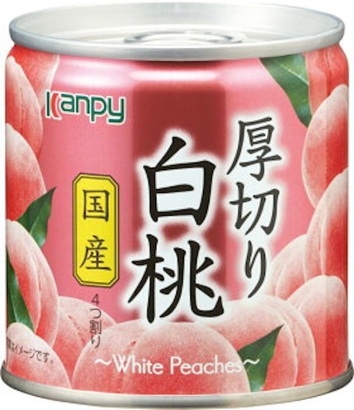 カンピー 国産厚切り白桃 1