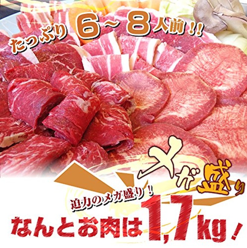 バーベキューメガ盛りセット たっぷり6~8人前 2