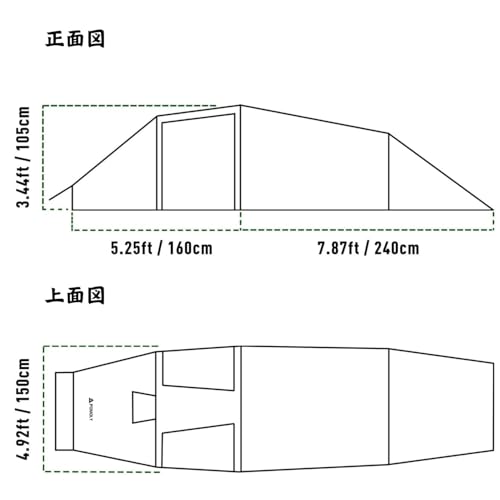 トンネルテント 3