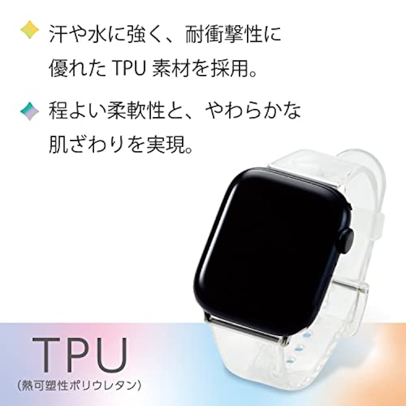 Apple Watch用クリアバンド 3