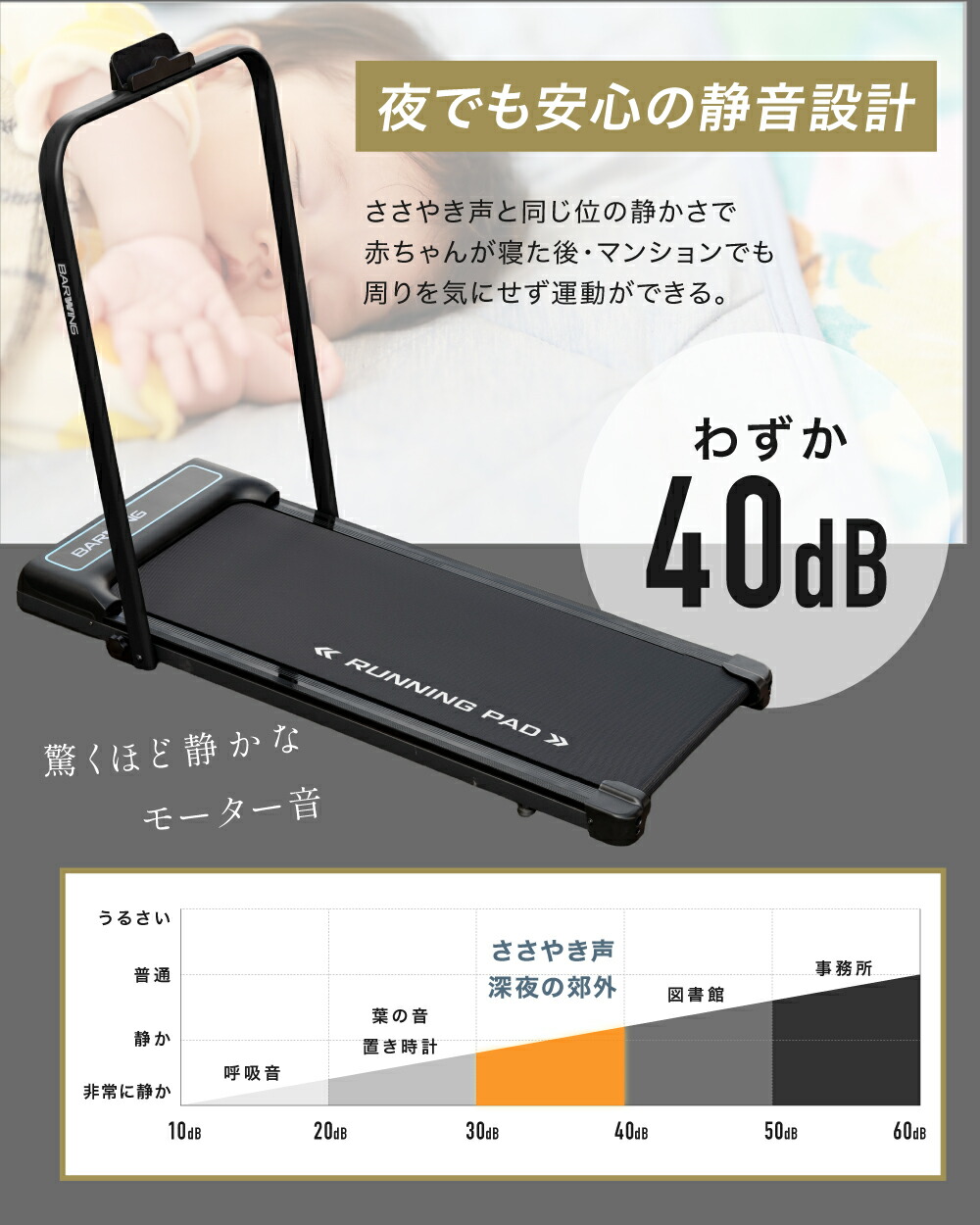 ルームランナー MAX10km/h 8