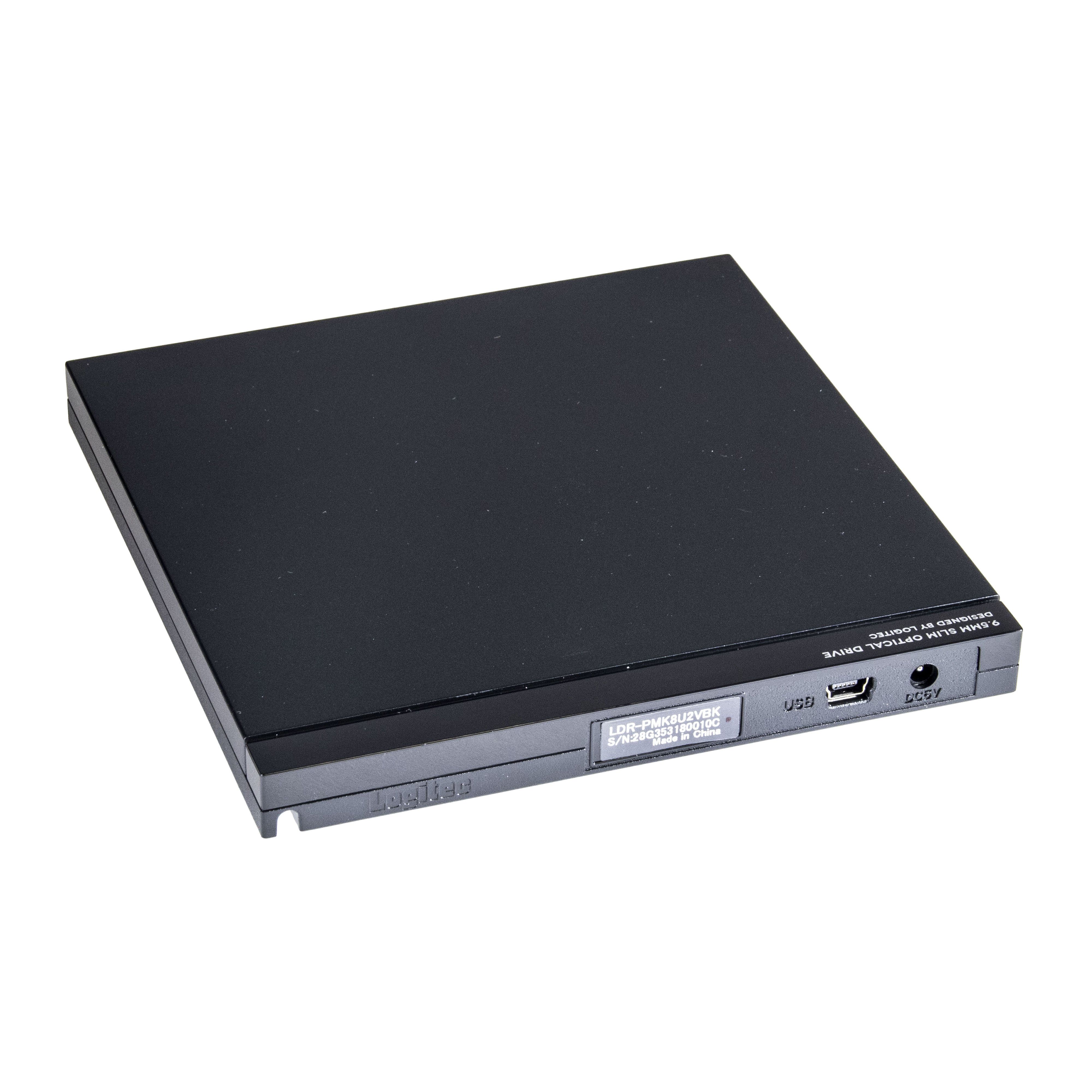 送料無料 ロジテック DVDドライブ 外付け USB2.0 編集 再生 書き込み対応 サイバーリンク社製ソフト付 ブラック LDR-PMJ8U2V