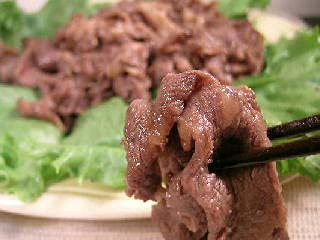 馬肉 上赤身 スライス 1kg 3