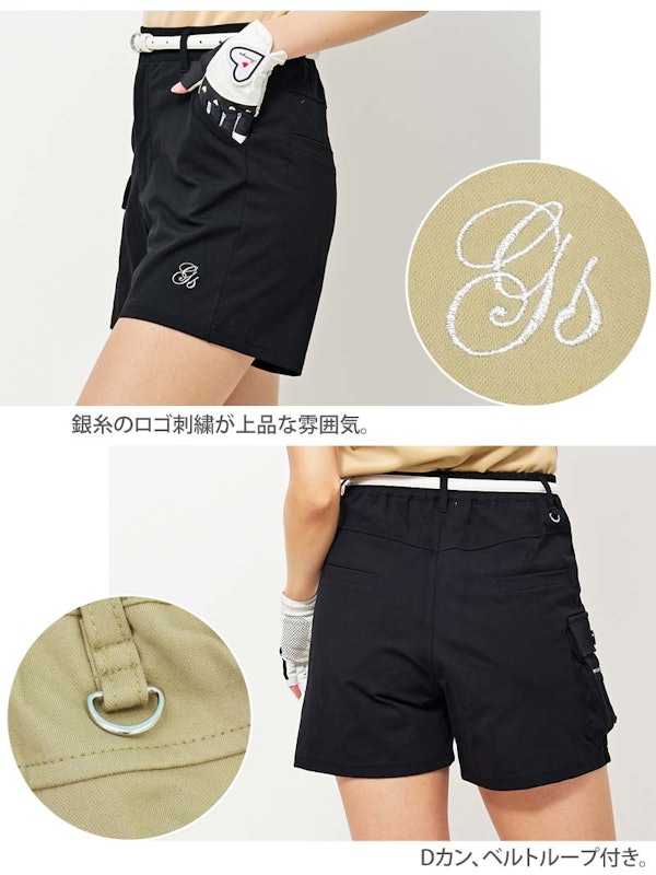 gs GOLF ゴルフショートパンツ 3